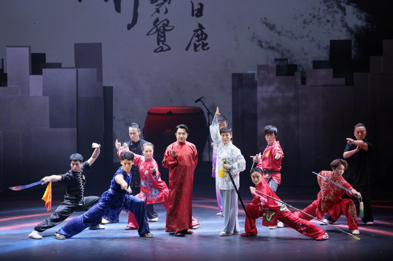 李暉團隊參與大型武術舞台演出