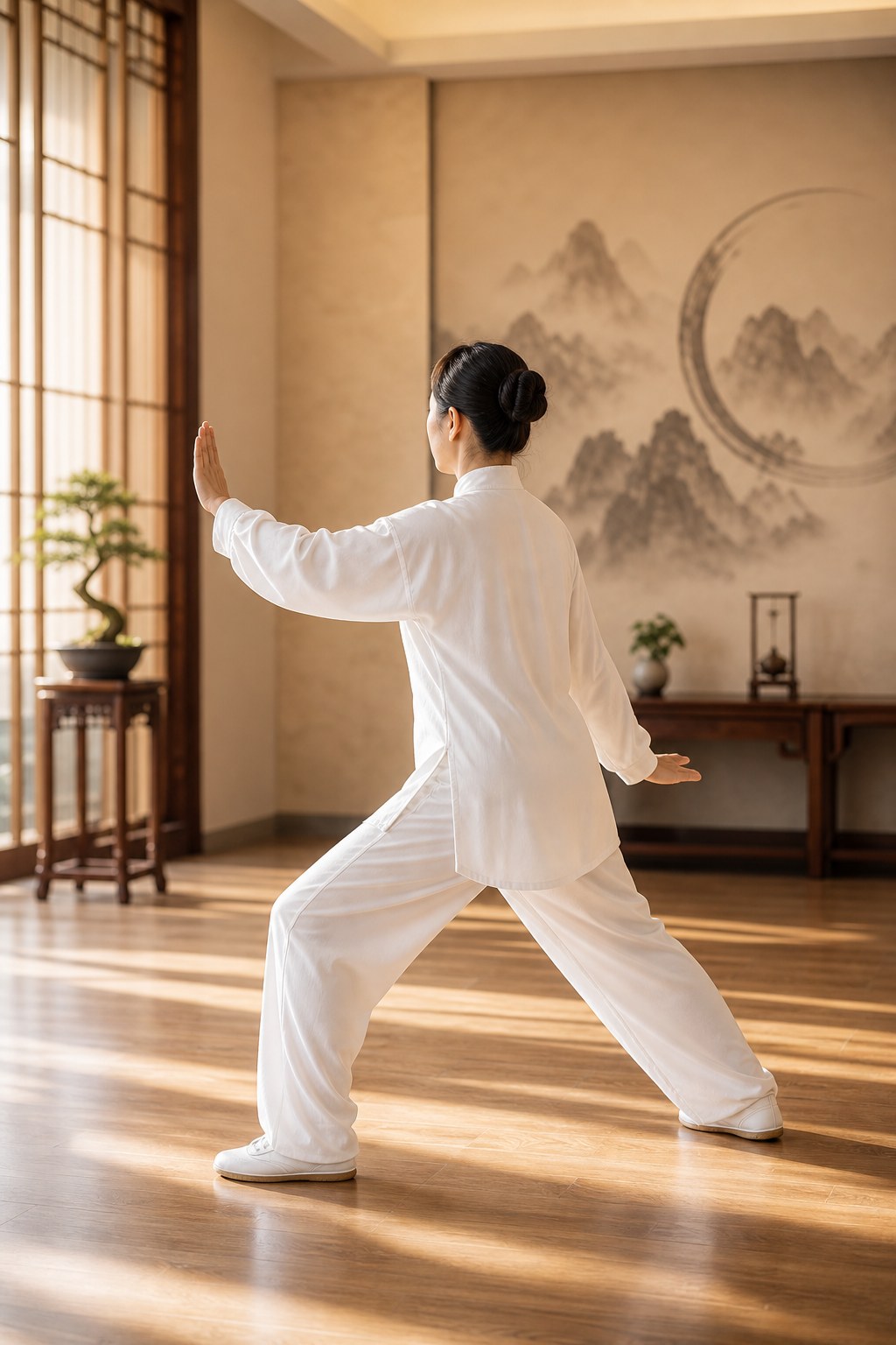 李暉老師太極動作示範